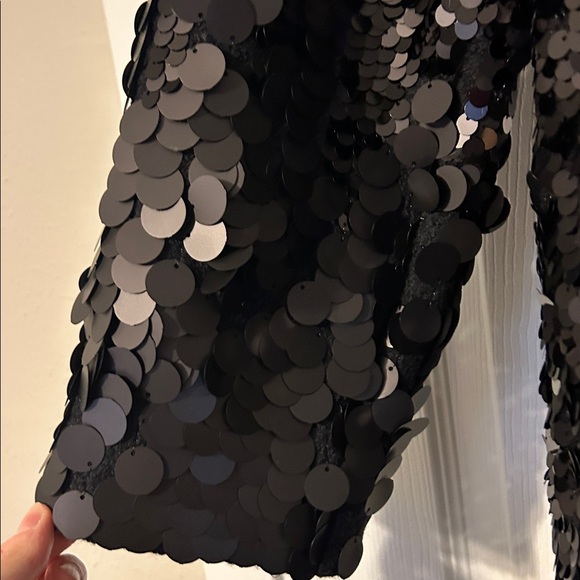 New Anna Sui sequins embellished coat - Picture 10 of 13